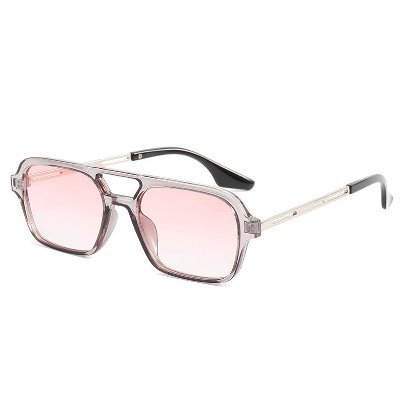 Women's Designer Sunglasses with Elegant Transparent Frame and Yellow Lenses Bowlift