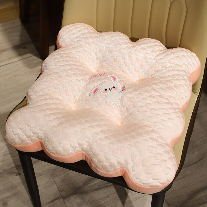 Plush seat cushion with funny animal motif Bowlift