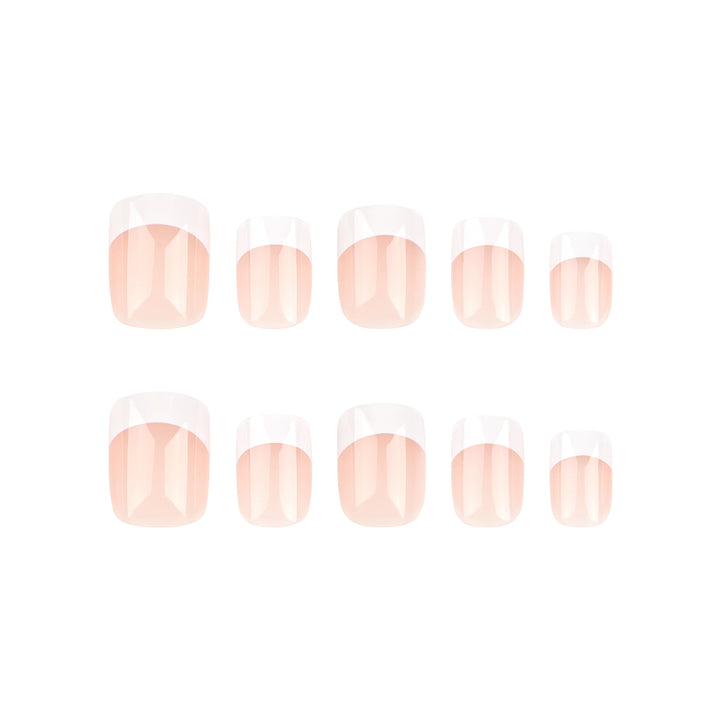 Artful French-Tip Nails Bowlift