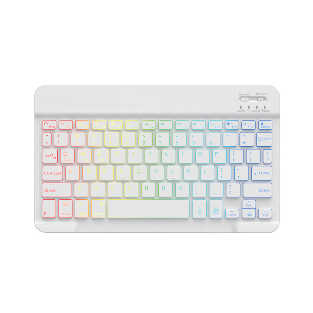 Rgb backlit Bluetooth keyboard Bowlift