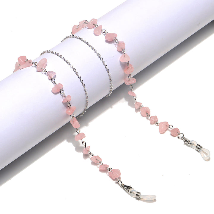 Natural Crystal Eyewear Chain Bowlift