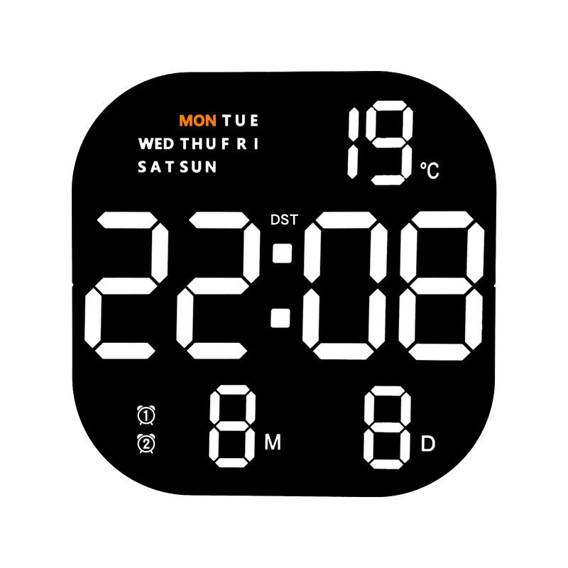Digital Functional Alarm Clock Bowlift