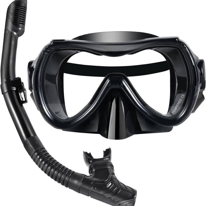 Snorkel mask with anti-fog revolution Bowlift