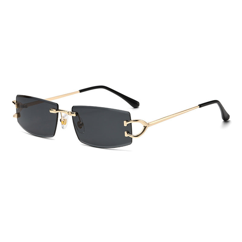 Women Elegant Minimalist Sunglasses with Unique Metal Details Bowlift
