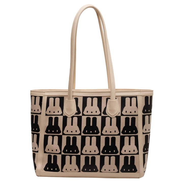 Playful Patterned Tote Bag Bowlift