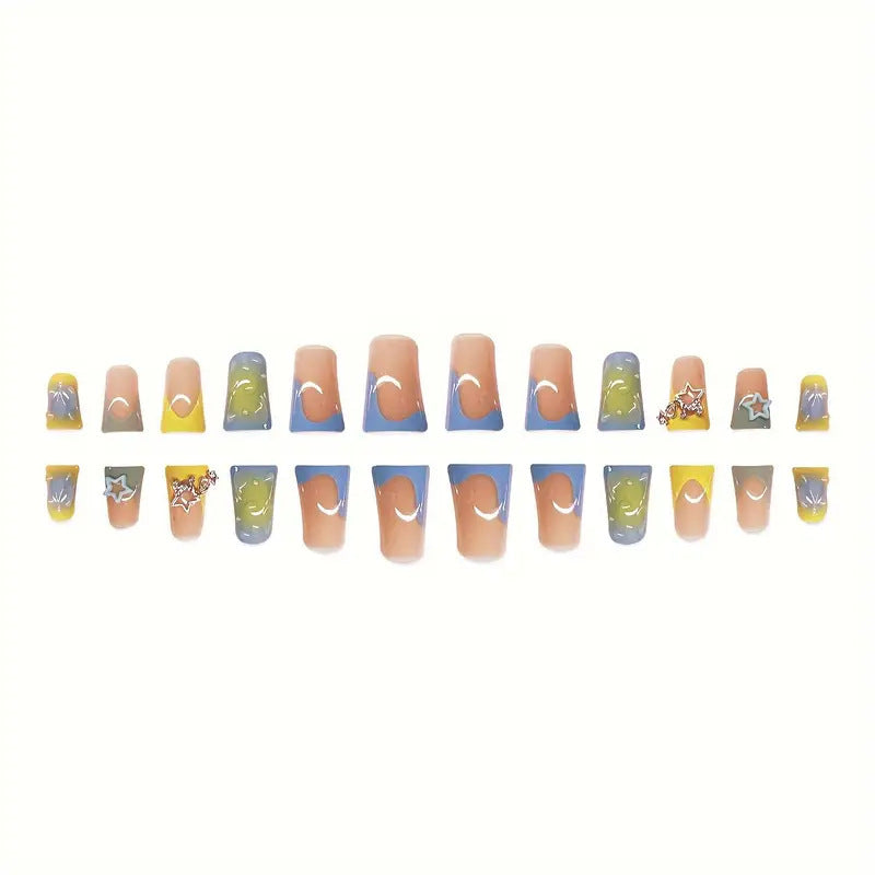Artistic Gel Nail Art Extensions Bowlift