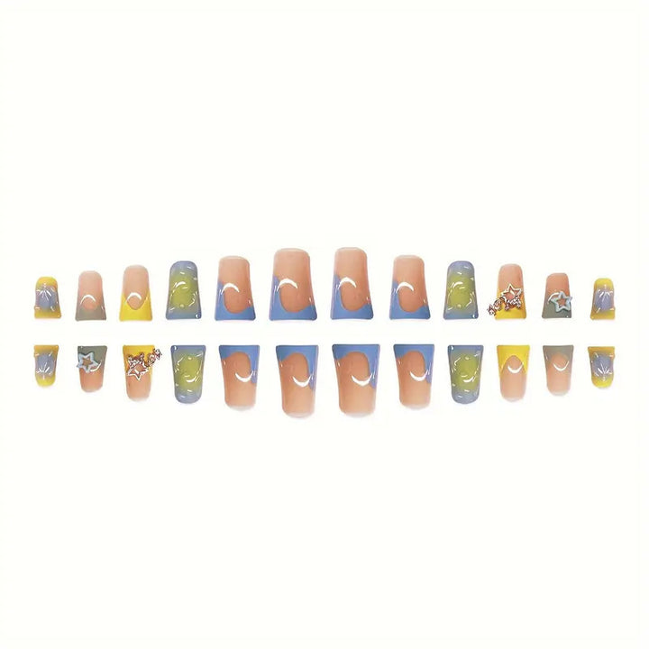 Artistic Gel Nail Art Extensions Bowlift