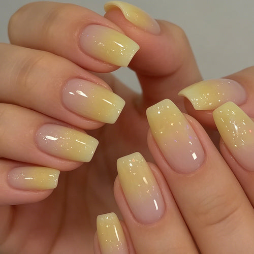 Elegant Ombre Press-On Nail Set Bowlift
