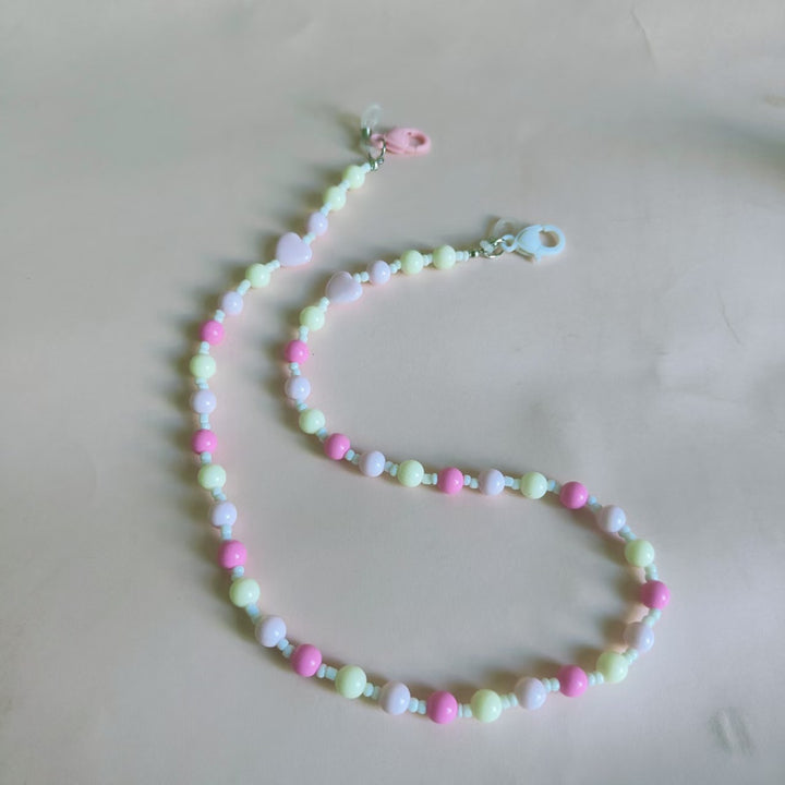 Colored Beaded Glasses Holder Chain Bowlift