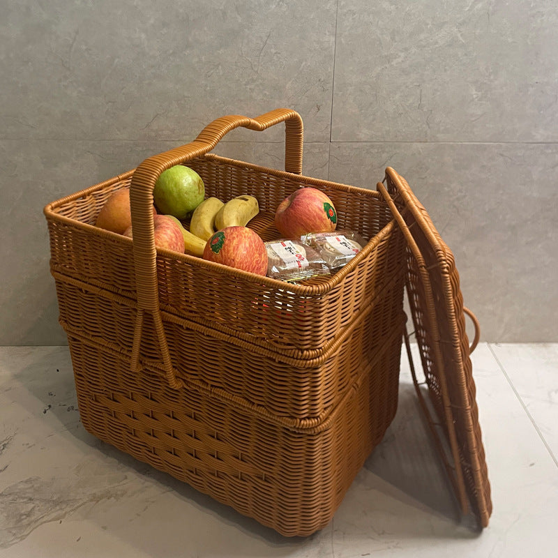 Women's Laundry Basket with Practical Compartments Bowlift