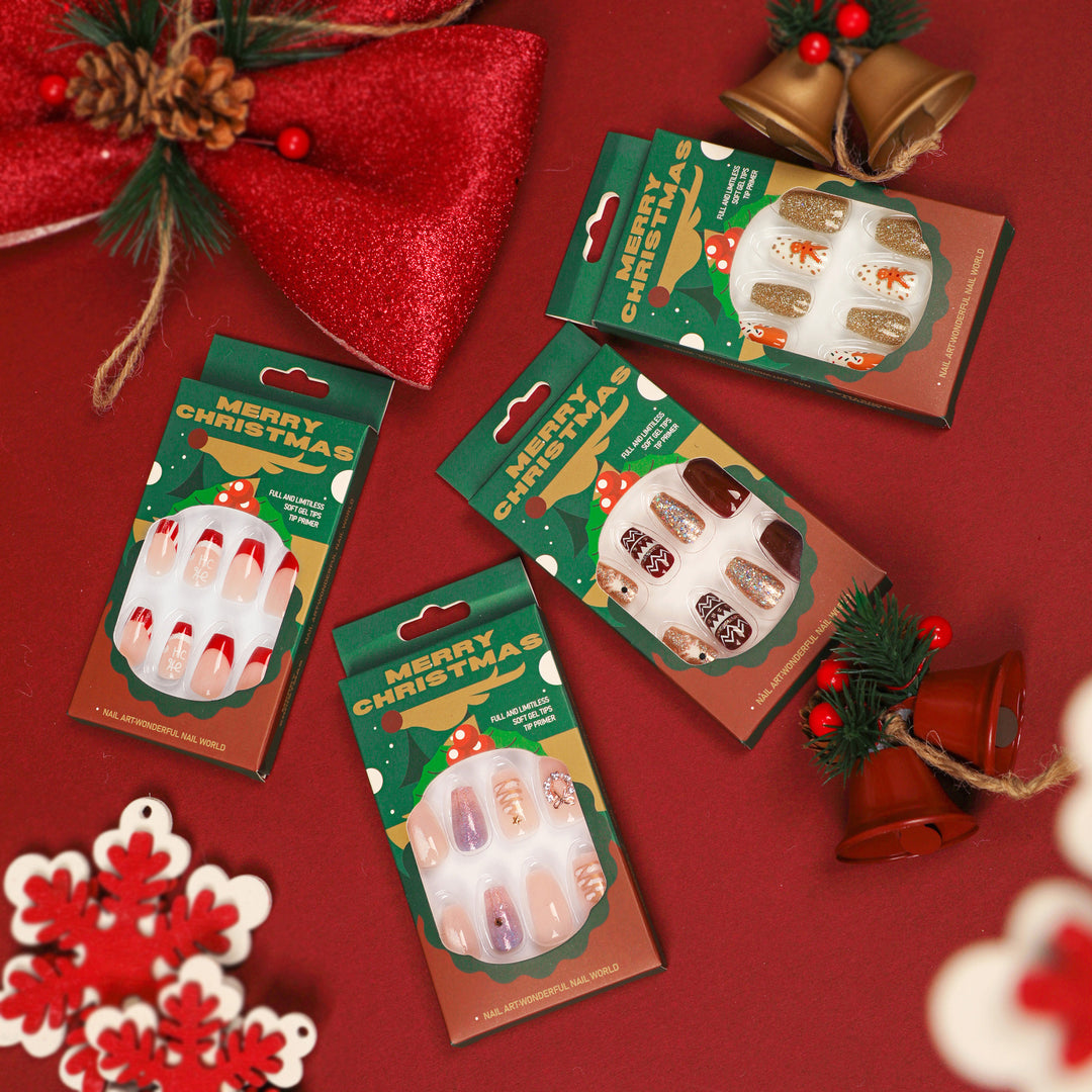 Christmas Nail Art Bowlift