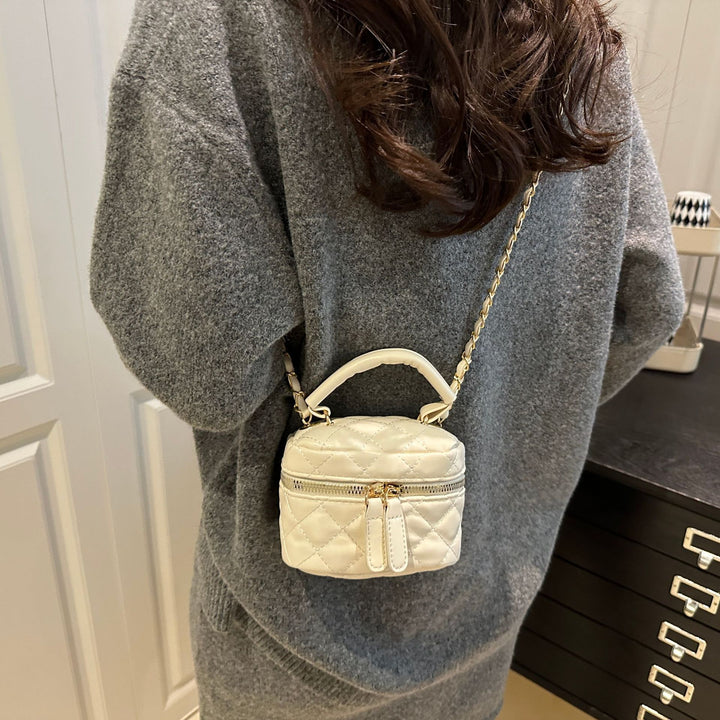 Quilted Mini Crossbody Bag Bowlift