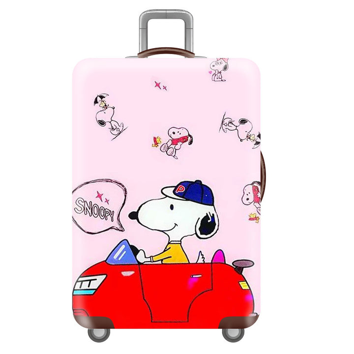 Unisex children's suitcase with reinforced hard shell, telescopic handle and Kuromi motif Bowlift
