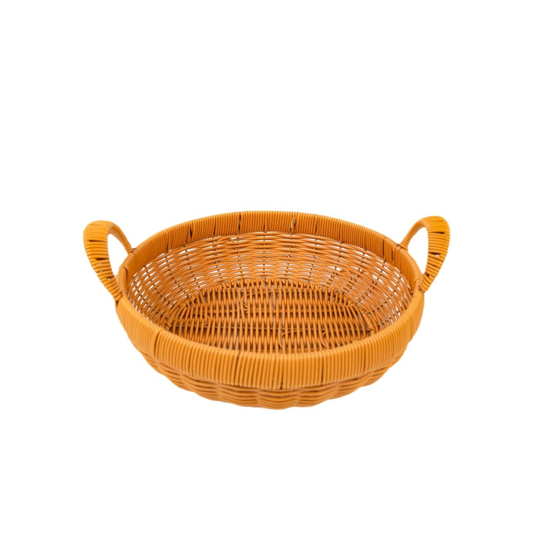 Unisex Woven Storage Basket with Handles Bowlift