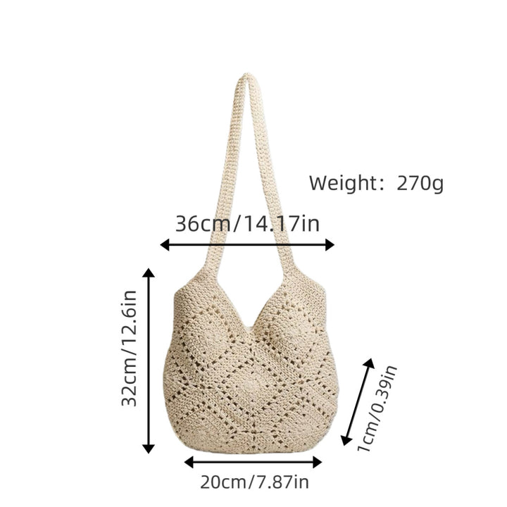 Hand-crocheted tote bag Bowlift