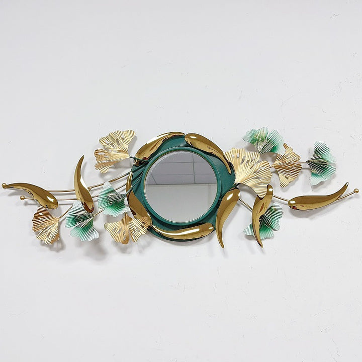 Floral-Inspired Decorative Wall Mirror Bowlift