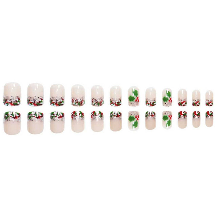 Holiday-Themed Nail Art Extensions Bowlift