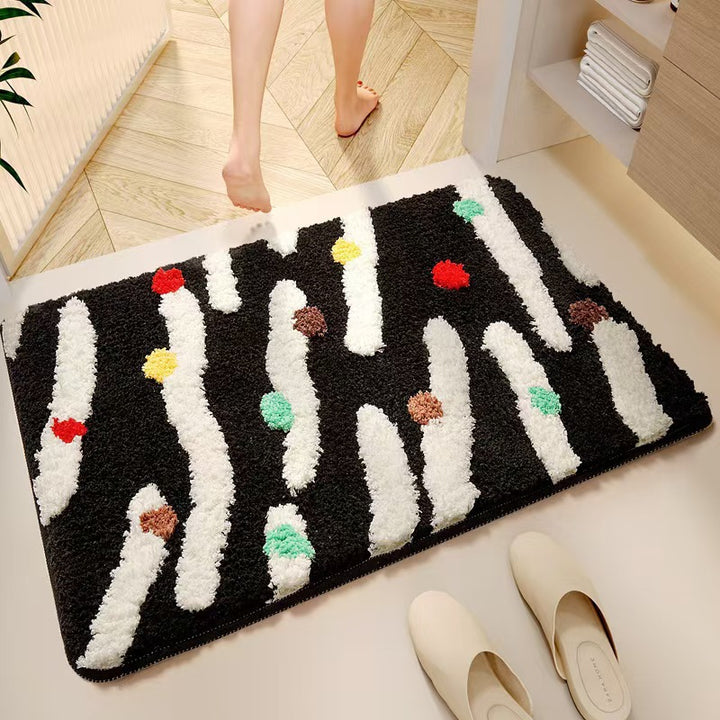 Abstract Pattern Bath Mat