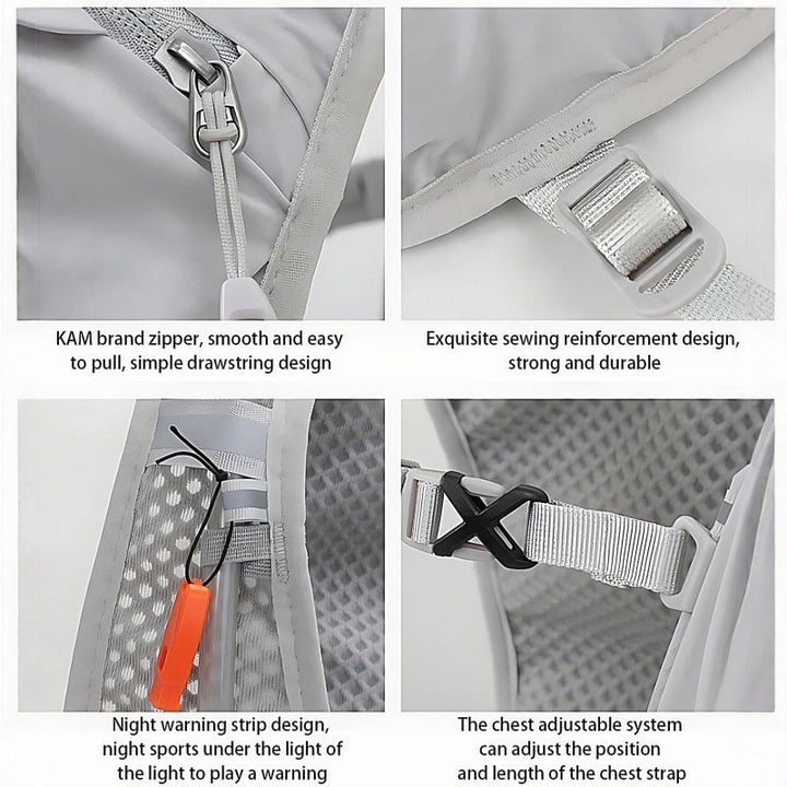Sporty hydration backpack with breathable mesh back Bowlift