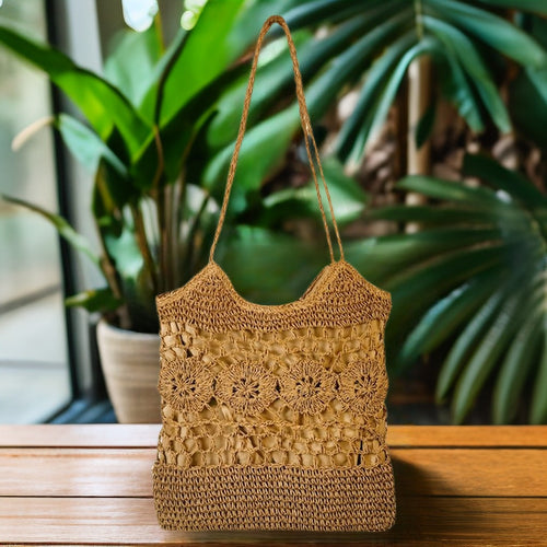 Handmade Macrame Tote Bag Bowlift