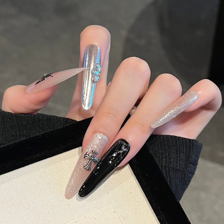 Glamorous 3D Nail Art Extensions Bowlift