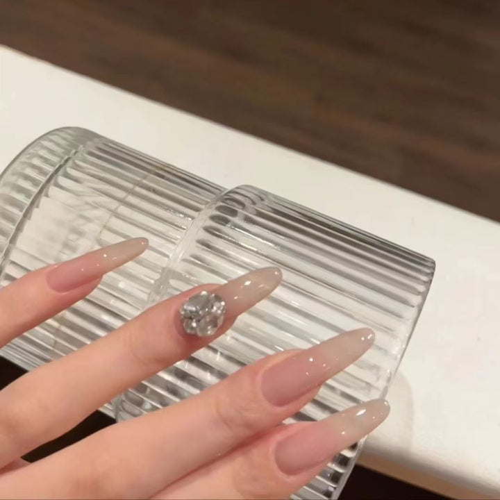 Creative Character-Embellished Press-On Nail Set Bowlift