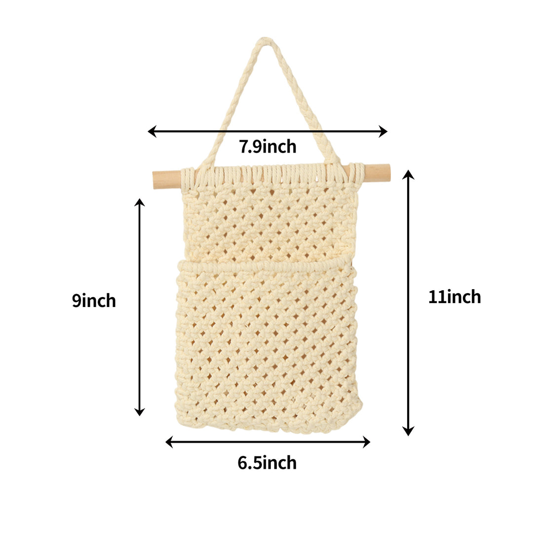 Decorative Crochet Wall Organizer