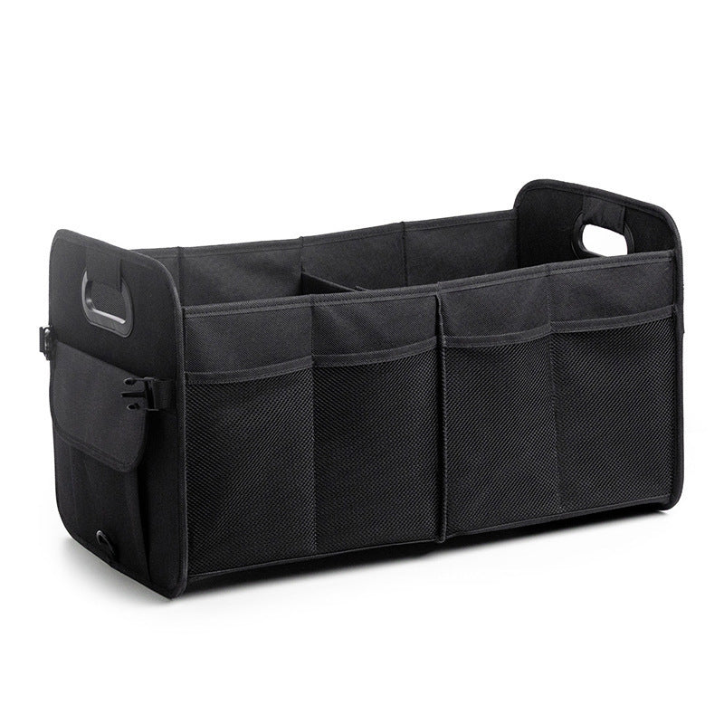 Organizer storage basket with side compartments Bowlift