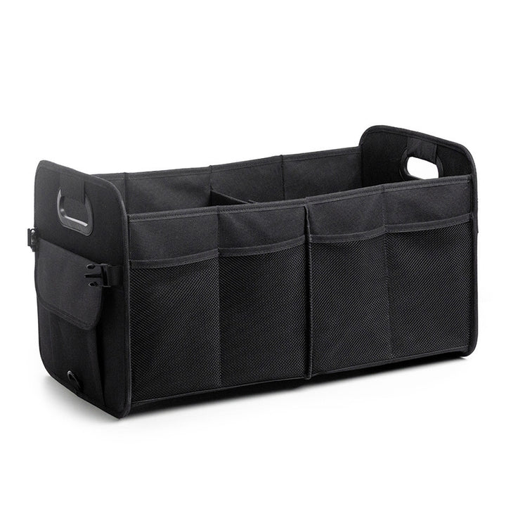 Organizer storage basket with side compartments Bowlift