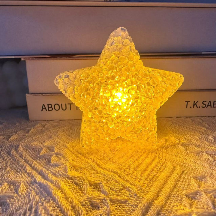 LED Frosted Acrylic Star Ambient Night Lamp Bowlift