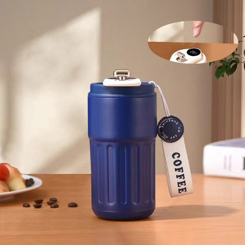 Unisex insulated coffee mug with practical lid Bowlift