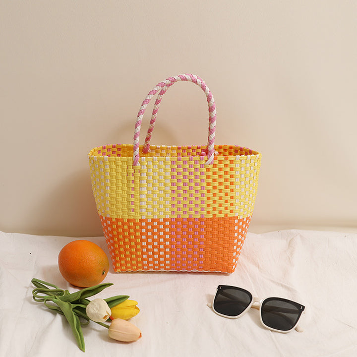 Braided shopping and beach bag Bowlift