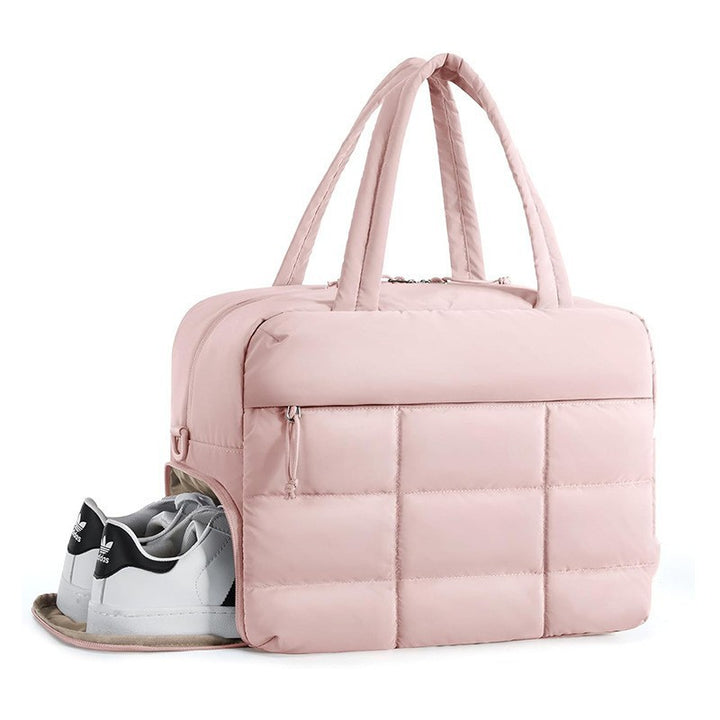 Multifunctional Sports Bag with Integrated Shoe Compartment Bowlift