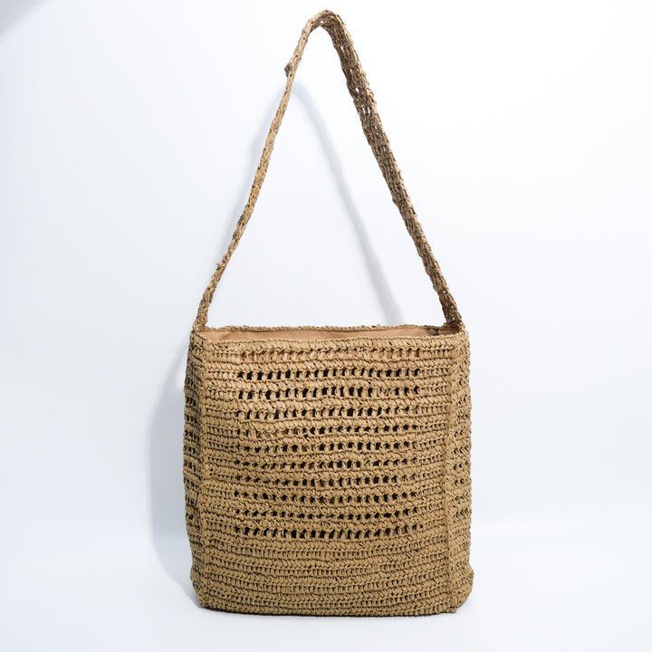 Shoulder bag made from natural materials Bowlift