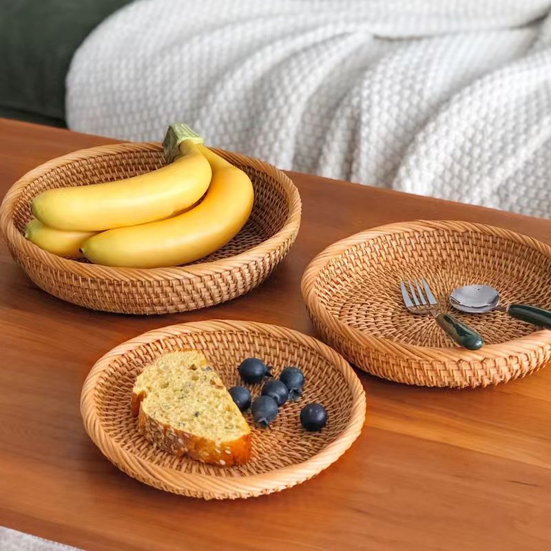 Honeycomb Woven Fruit Basket Bowlift