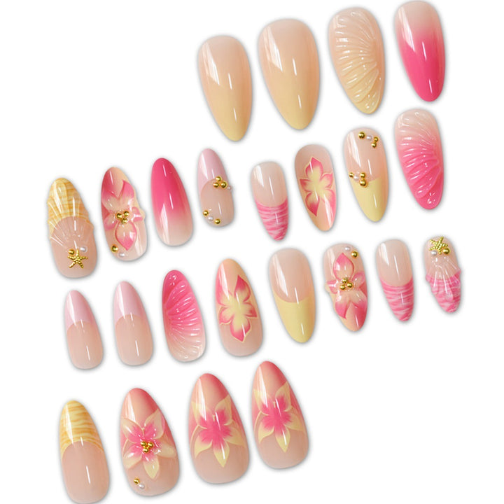 Elegant Floral Nail Art Extensions Bowlift 1787913880