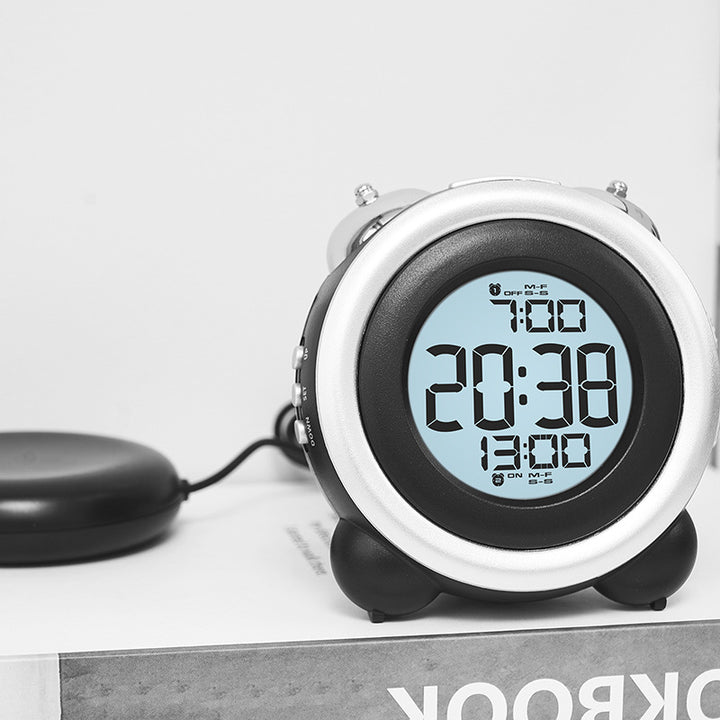 Digital Multifunctional Alarm Clock with Snooze Function Bowlift