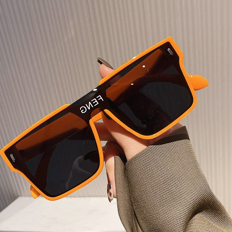 Women's fashionable square sunglasses with a sturdy frame and high wearing comfort Bowlift
