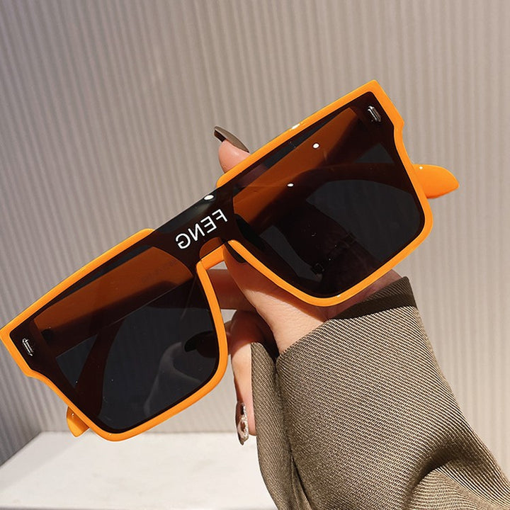 Women's fashionable square sunglasses with a sturdy frame and high wearing comfort Bowlift