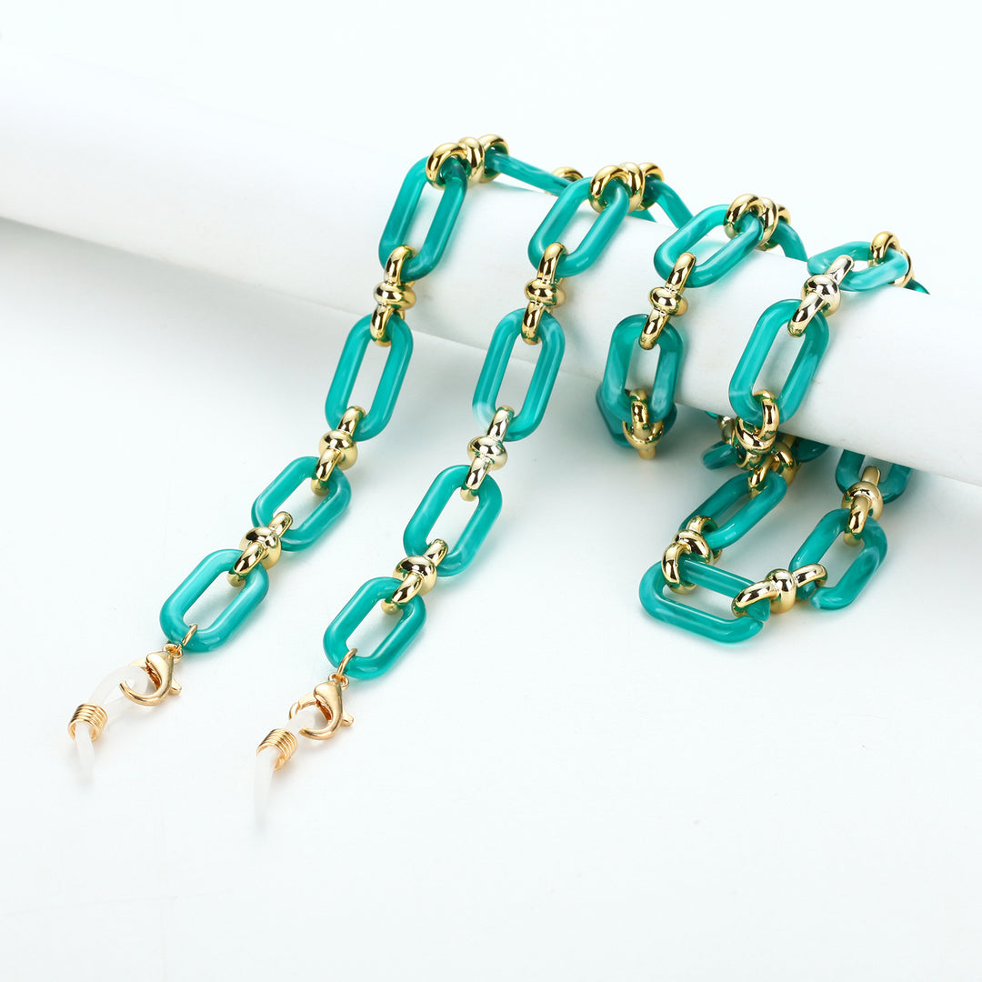 Fashionable sunglasses with chain pendant Bowlift
