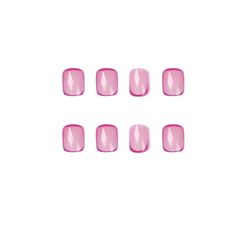 Elegant Nail Art with Modern French Tip Design Bowlift