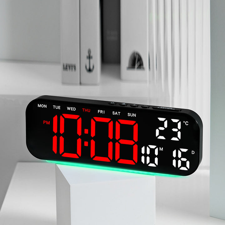 Digital weather alarm clock with temperature and hygrometer display Bowlift