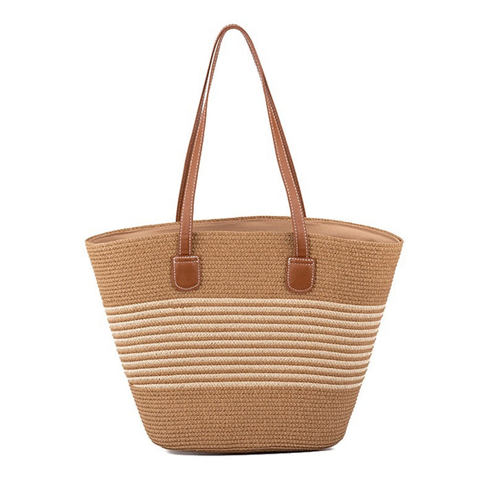 Structured raffia beach bag Bowlift