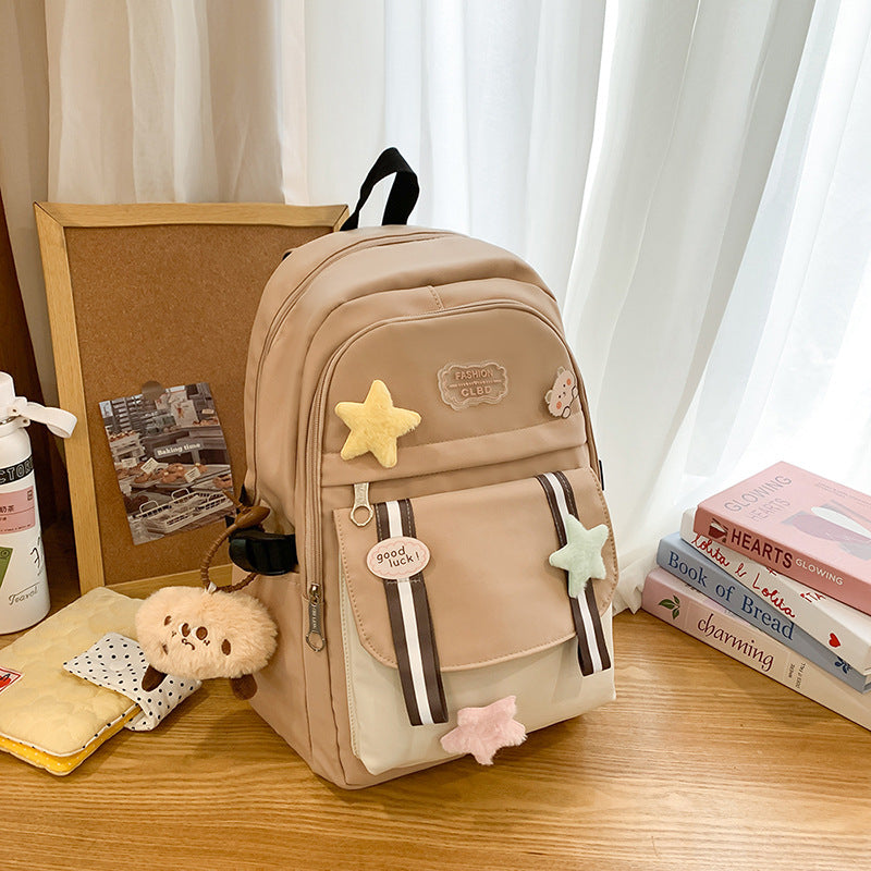 Cute Plush Animal Design Backpack