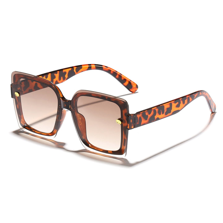 Women's fashionable sunglasses with square design and high-quality frame Bowlift