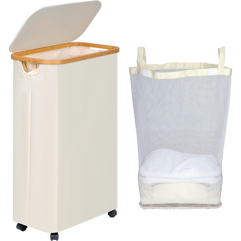 High-quality laundry container with removable inner bag Bowlift