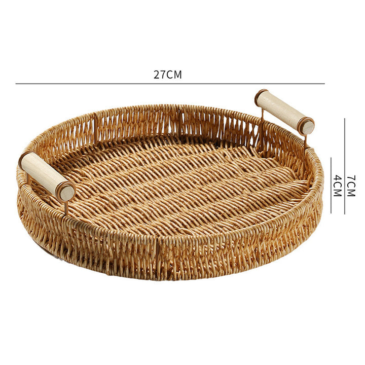 Home Storage Woven Tray Bowlift