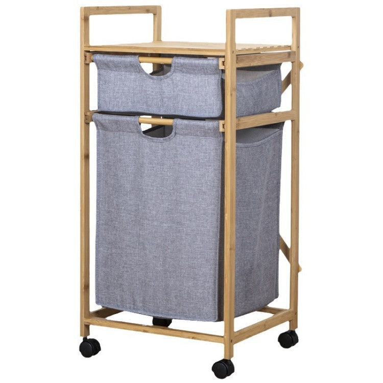 Stylish laundry storage tower with wheels Bowlift