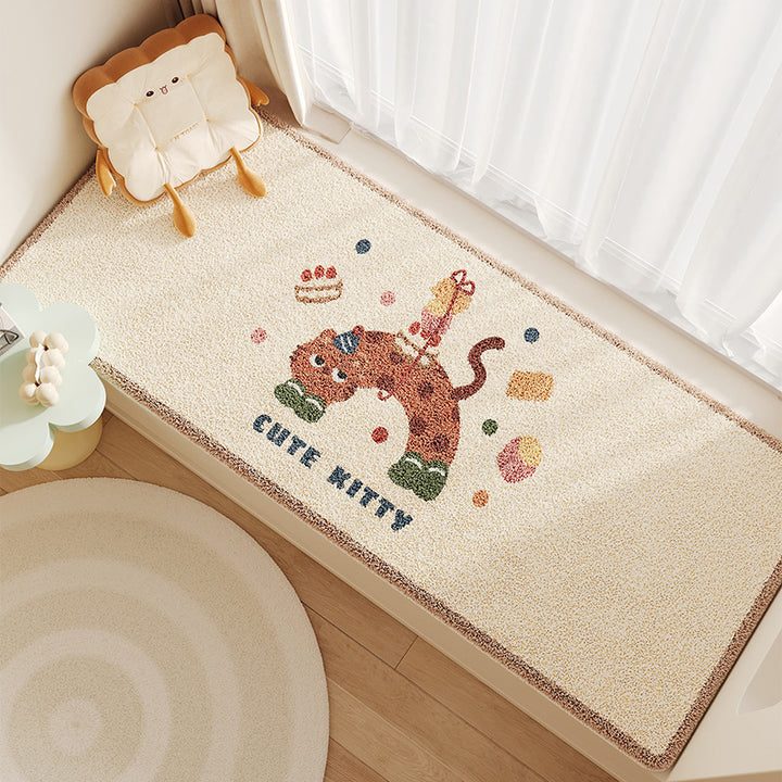 Playful Bear-Themed Decorative Area Rug