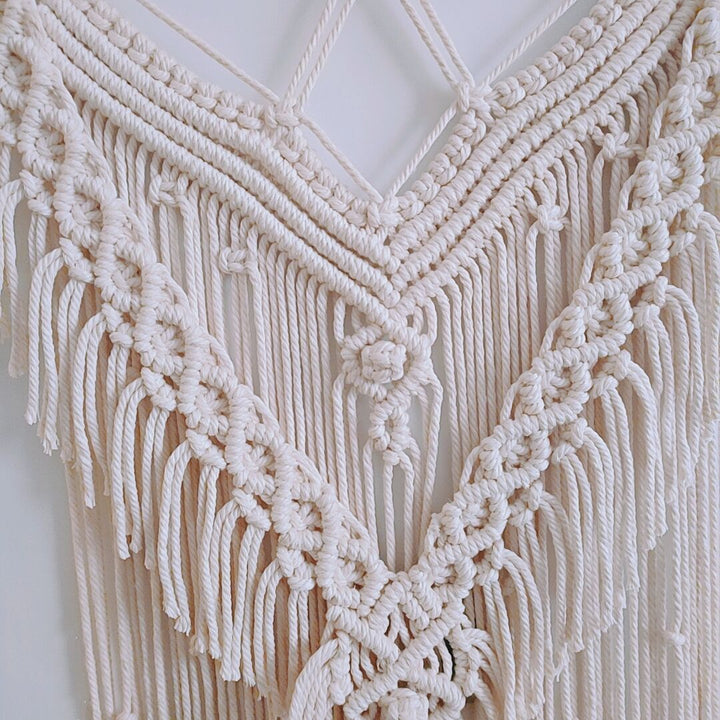Artisan Macramé Wall Hanging Bowlift